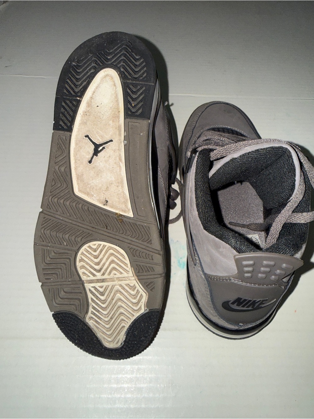 Jordan Retro 4 boys size 3 - Picture 5 of 7
